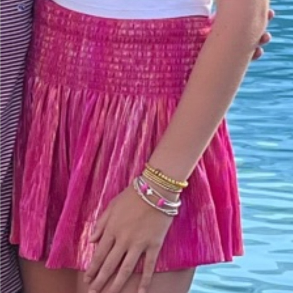 Queen of Sparkles Pink Sparkle Skort